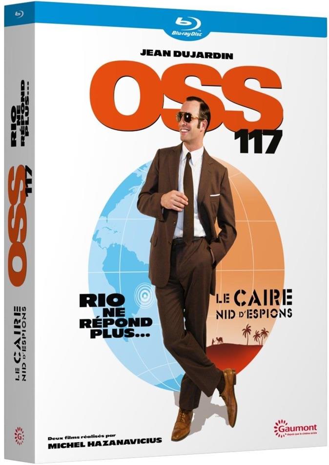 OSS 117 - Le caire nid d'espions / Rio ne répond plus... 2 Blu-rays