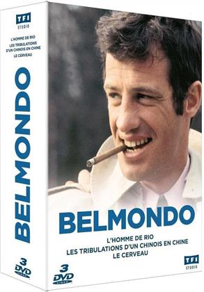 Belmondo - L'homme de Rio / Les tribulations d'un chinois en chine / Le cerveau (3 DVD)