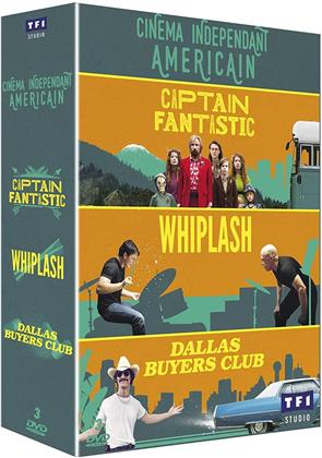Cinéma indépendant américain - Captain Fantastic / Dallas Buyers Club / Whiplash (3 DVDs)