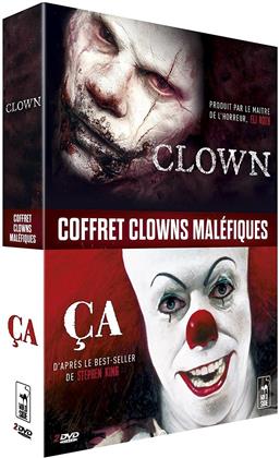 Coffret Clowns maléfiques - Clown / Ça (2 DVDs)