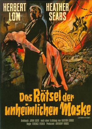 Das Rätsel der unheimlichen Maske (1962) (Cover B, Edizione Limitata, Mediabook, Blu-ray + DVD)