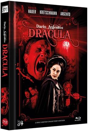 Dario Argentos Dracula (2012) (Cover A, Édition Collector, Édition Limitée, Mediabook, Blu-ray 3D + DVD)