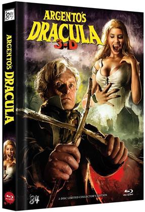 Argento's Dracula (2012) (Cover C, Édition Collector, Édition Limitée, Mediabook, Uncut, Blu-ray 3D + DVD)