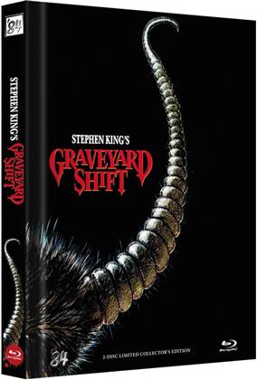 Graveyard Shift (1990) (Cover C, Collector's Edition, Edizione Limitata, Mediabook, Blu-ray + DVD)