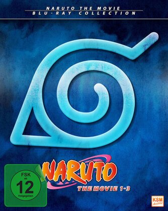 Naruto 1-3 - The Movie Collection (Édition Limitée, 3 Blu-ray)