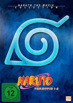 Naruto 1-3 - The Movie Collection (Édition Limitée, 3 DVD)