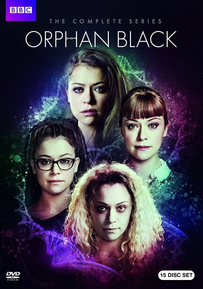 Orphan Black - The Complete Series (BBC, 15 DVD)