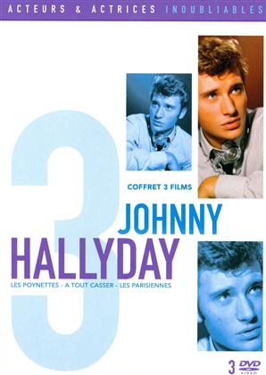 Johnny Hallyday - Les Poneyttes / À tout casser / Les Parisiennes (3 DVDs)
