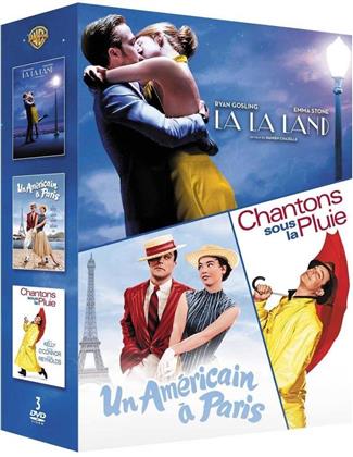 La La Land / Chantons sous la pluie / Un américain à Paris (3 DVD)