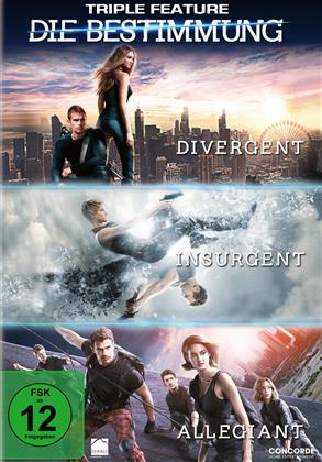 Die Bestimmung - Triple Feature - Divergent / Insurgent / Allegiant (3 DVDs)