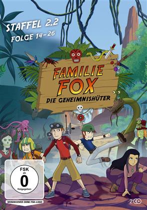 Familie Fox - Die Geheimnishüter - Staffel 2.2 (2 DVDs)