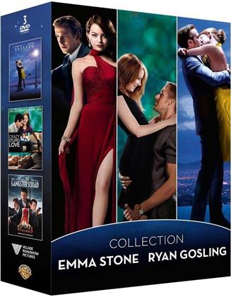 Collection Emma Stone / Ryan Gosling - Gangster Squad / La La Land / Crazy Stupid Love (3 DVD)