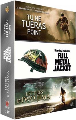 Tu ne tueras point / Lettres d'Iwo Jima / Full Metal Jacket (3 DVDs)