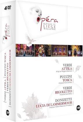 Opéra Royal de Liège Wallonie (4 DVD)