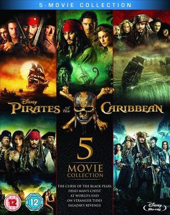 Pirates of the Caribbean - 5 Movie Collection (5 Blu-ray)