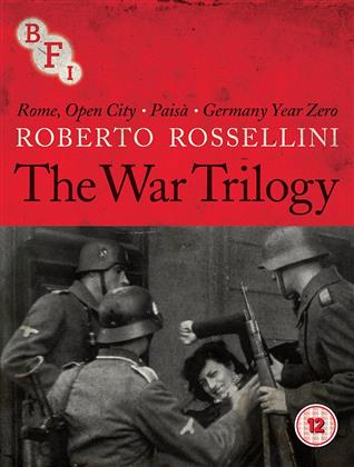 Roberto Rossellini - The War Trilogy - Rome, open City / Paisà / Germany Year Zero (3 Blu-rays)