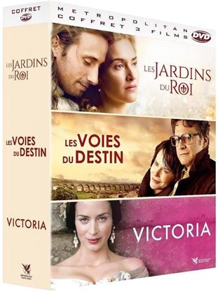 Les Jardins du Roi / Les Voies du destin / Victoria - Les jeunes années d'une reine (3 DVDs)