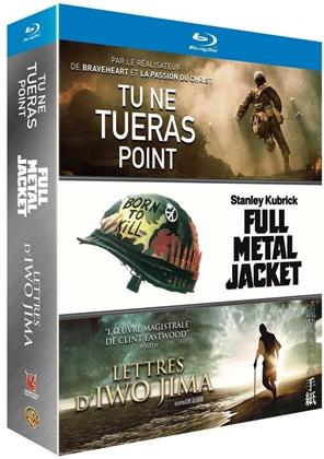 Tu ne tueras point / Lettres d'Iwo Jima / Full Metal Jacket (3 Blu-rays)