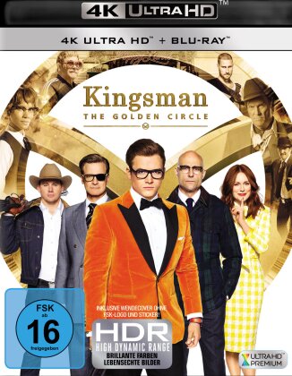 Kingsman 2 - The Golden Circle (2017) (4K Ultra HD + Blu-ray)