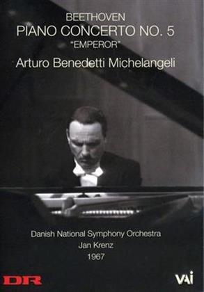 Danish National Symphony Orchestra, Jan Krenz & Arturo Benedetti Michelangeli - Beethoven - Piano Concerto No. 5 (VAI Music)