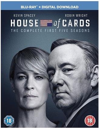 House Of Cards - Seasons 1-5 (20 Blu-rays)