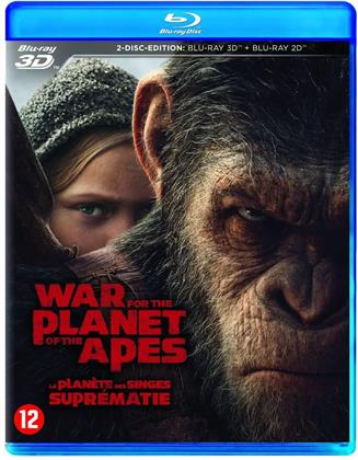War for the Planet of the Apes - La Planète des Singes - Suprématie (2017) (Blu-ray 3D + Blu-ray)