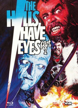 The Hills Have Eyes part 2 (1984) (Cover C, Limited Edition, Mediabook, Uncut, Blu-ray + DVD)