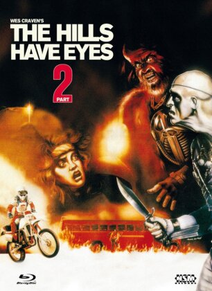 The Hills Have Eyes Part 2 (1984) (Cover D, Collector's Edition, Limited Edition, Mediabook, Uncut, Blu-ray + DVD)