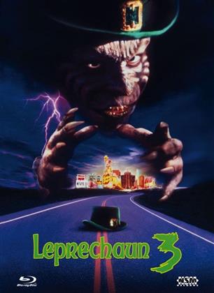 Leprechaun 3 (1995) (Cover B, Collector's Edition, Edizione Limitata, Mediabook, Blu-ray + DVD)