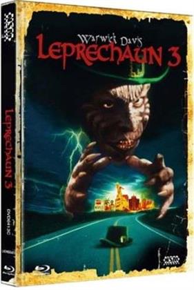 Leprechaun 3 (1995) (Cover C, Collector's Edition, Limited Edition, Mediabook, Blu-ray + DVD)