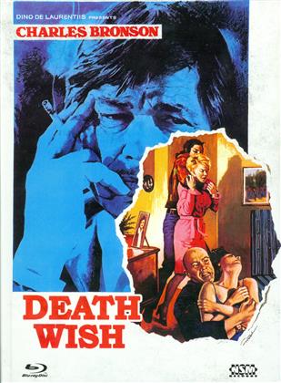Death Wish (1974) (Cover C, Edizione Limitata, Mediabook, Uncut, Blu-ray + DVD)