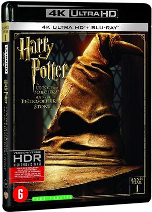 Harry Potter à l'école des sorciers (2001) (Extended Edition, Versione Cinema, 4K Ultra HD + Blu-ray)