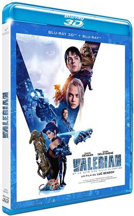 Valérian et la Cité des mille planètes (2017) (Blu-ray 3D + Blu-ray)