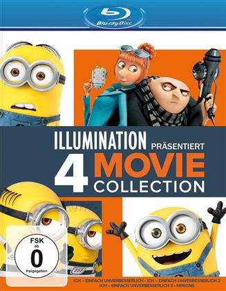 Ich - einfach unverbesserlich - 4 Movie Collection (4 Blu-rays)