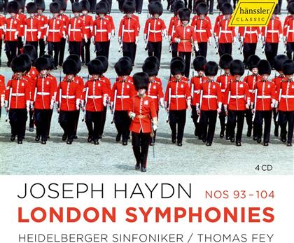Joseph Haydn (1732-1809), Thomas Fey & Heidelberger Sinfoniker - London Symphonies (4 CD)