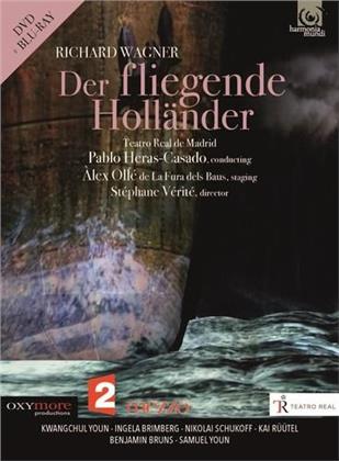 Orchestra of the Teatro Real Madrid, Pablo Heras-Casado & Kwangchul Youn - Wagner - Der Fliegende Hollander (Harmonia Mundi, Blu-ray + DVD)