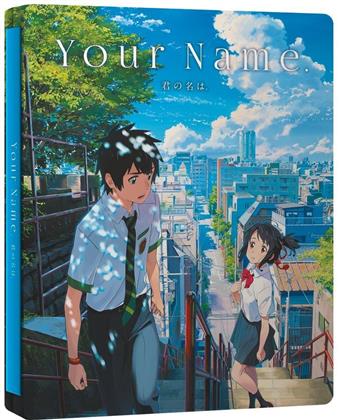 Your Name. (2016) (Steelbook, Blu-ray + DVD + CD)
