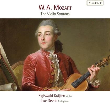 Wolfgang Amadeus Mozart (1756-1791), Sigiswald Kuijken & Luc Devos - The Violin Sonatas