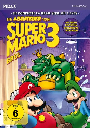 Die Abenteuer von Super Mario Bros. 3 - Die komplette Serie (Pidax Animation, 2 DVDs)