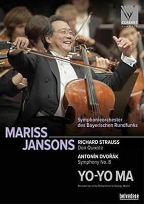 Bayerisches Rundfunkorchester, Mariss Jansons & Yo-Yo Ma - Dvorák - Symphony No. 8 / Strauss - Don Quixote (Belvedere)