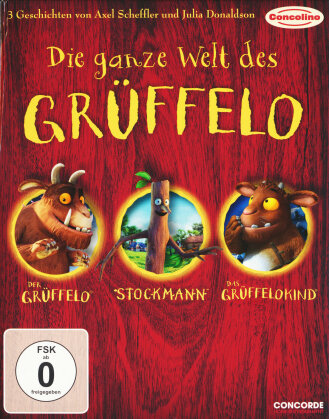 Die ganze Welt des Grüffelo (3 Blu-rays)
