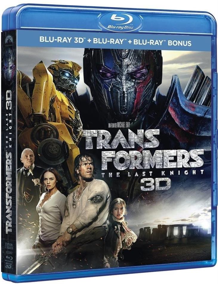 Transformers 5 - The Last Knight (2017) (Blu-ray 3D + 2 Blu-rays)