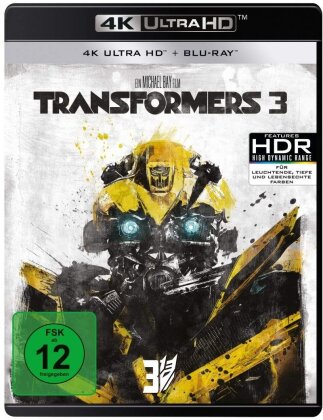 Transformers 3 - Dark of the Moon (2011) (4K Ultra HD + Blu-ray)