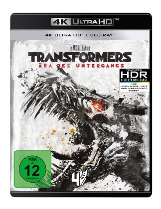 Transformers 4 - Ära des Untergangs (2014) (4K Ultra HD + Blu-ray)
