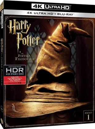 Harry Potter e la pietra filosofale (2001) (4K Ultra HD + Blu-ray)