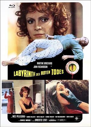 Labyrinth des roten Todes (1975) (Cover D, Eurocult Collection, Limited Edition, Mediabook, Blu-ray + DVD)