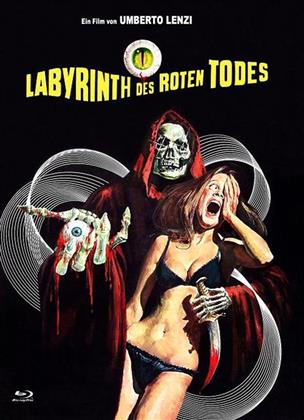 Labyrinth des roten Todes (1975) (Cover A, Eurocult Collection, Giallo Serie, Limited Edition, Mediabook, Blu-ray + DVD)