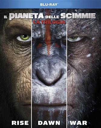 Il pianeta delle scimmie - La Trilogia (3 Blu-rays)