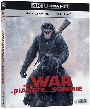 The War - Il pianeta delle scimmie (2017) (4K Ultra HD + Blu-ray)