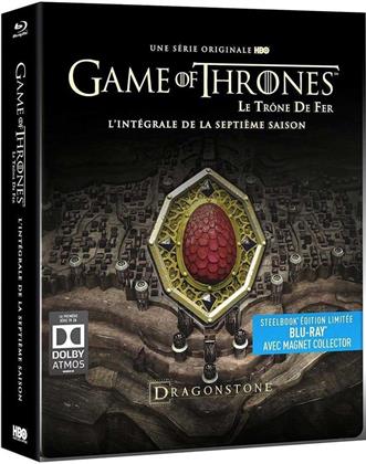 Game of Thrones - Saison 7 (avec Magnet Collector, Édition Limitée, Steelbook, 4 Blu-ray)